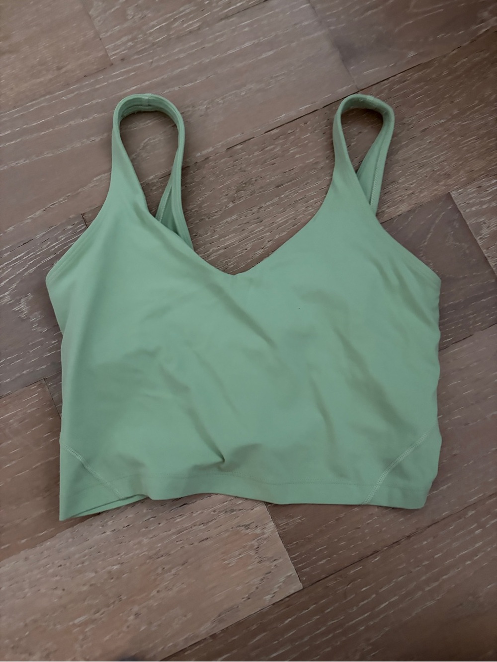 Lululemon Align green top size 6